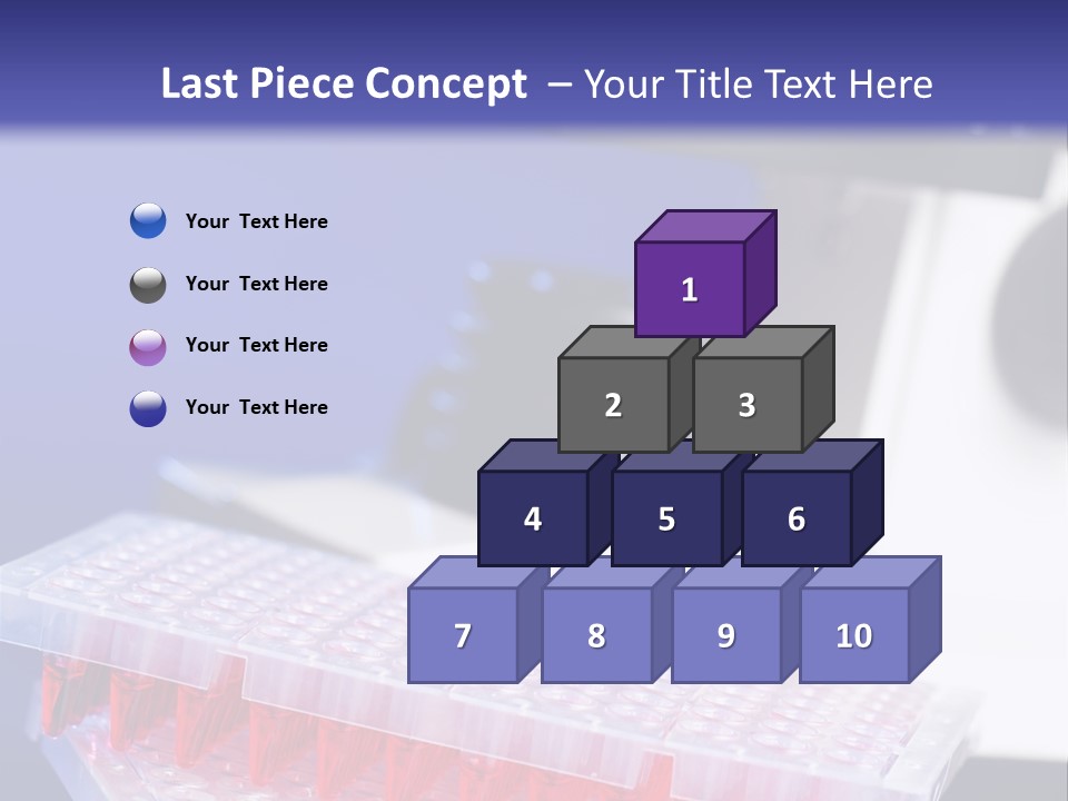 Multiwell Sample Container PowerPoint Template