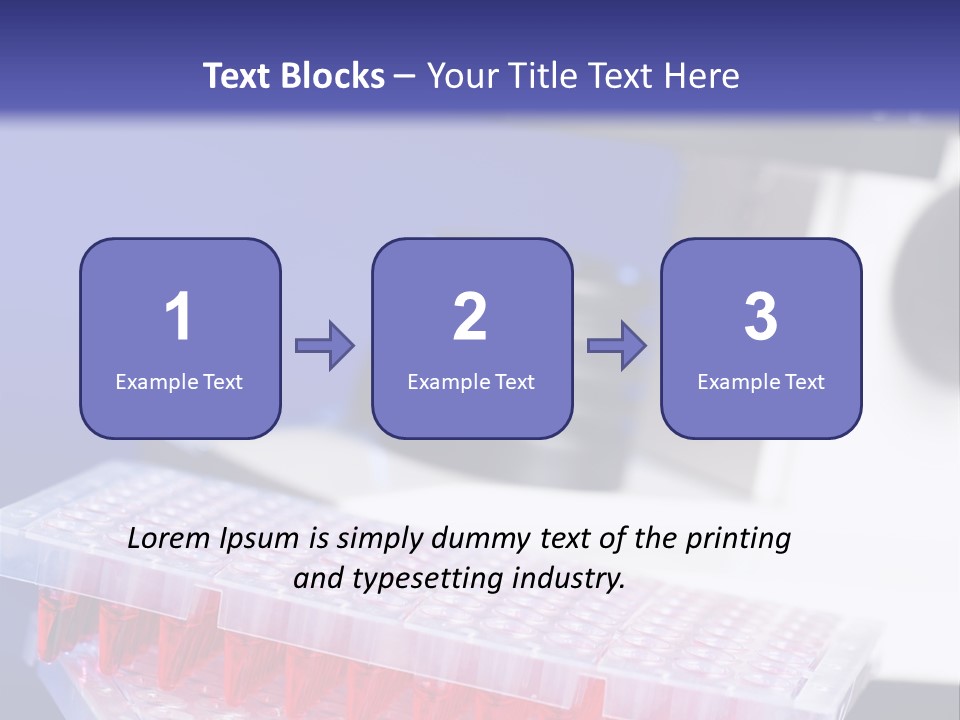Multiwell Sample Container PowerPoint Template