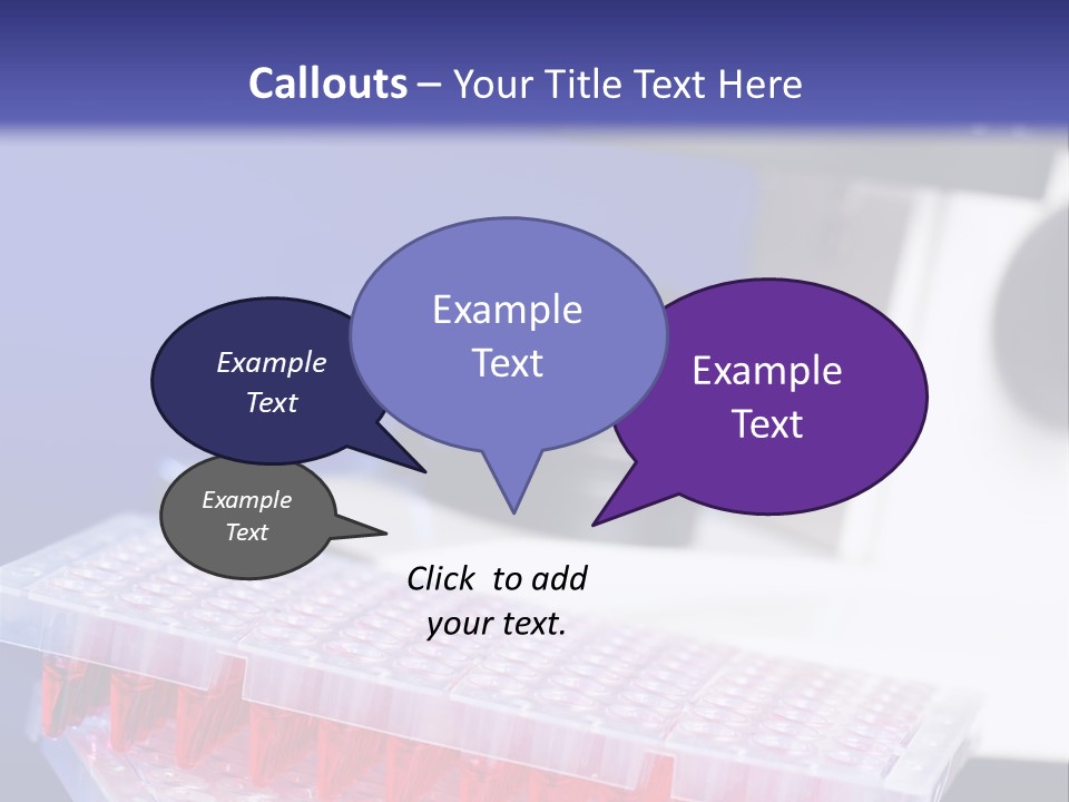 Multiwell Sample Container PowerPoint Template