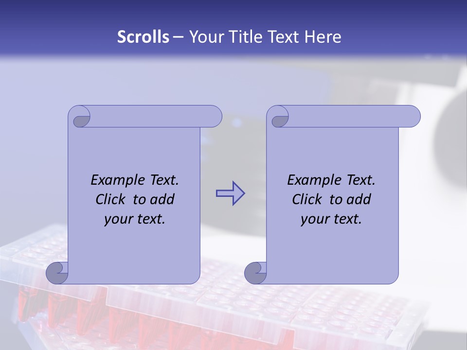 Multiwell Sample Container PowerPoint Template