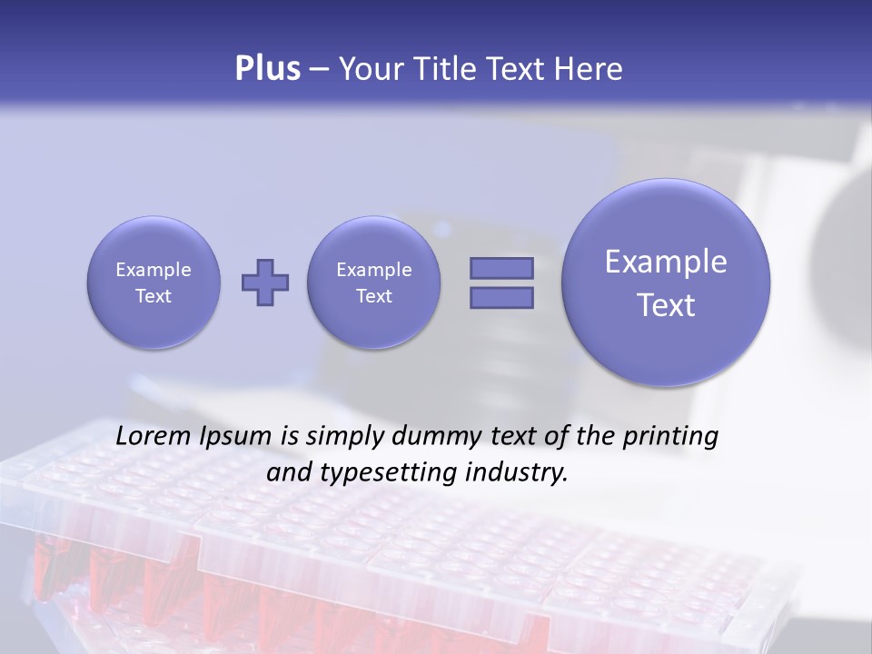 Multiwell Sample Container PowerPoint Template