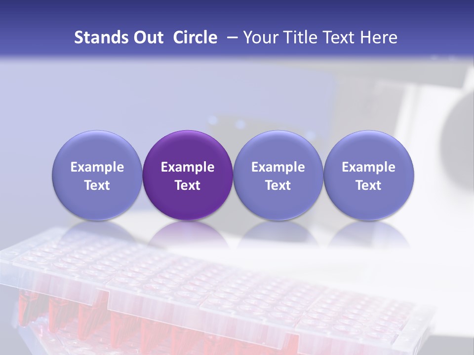 Multiwell Sample Container PowerPoint Template