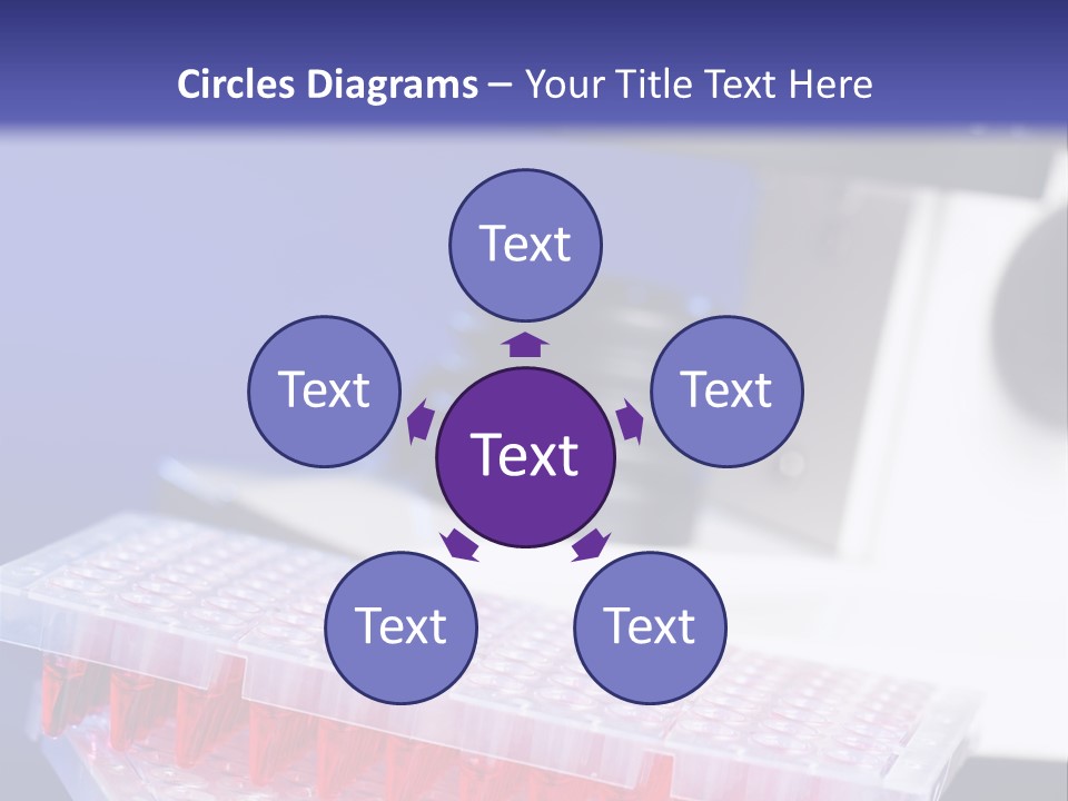 Multiwell Sample Container PowerPoint Template