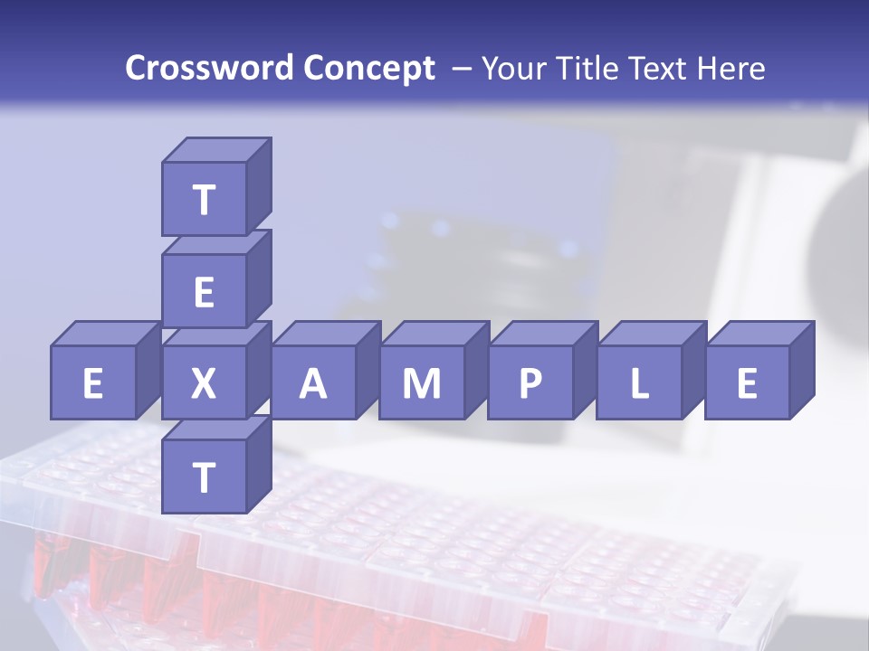Multiwell Sample Container PowerPoint Template