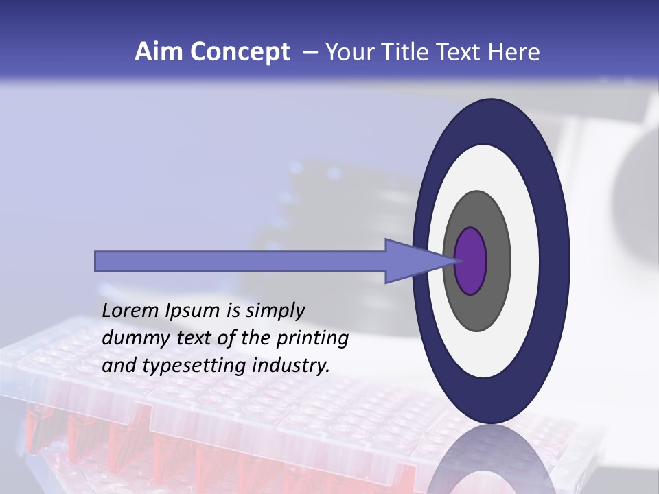 Multiwell Sample Container PowerPoint Template