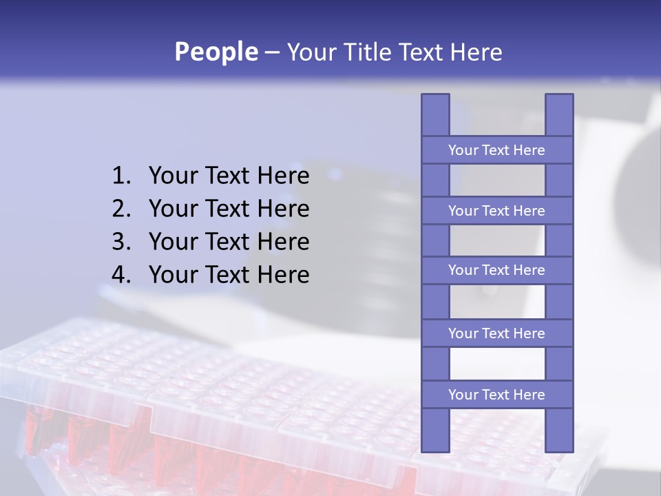 Multiwell Sample Container PowerPoint Template