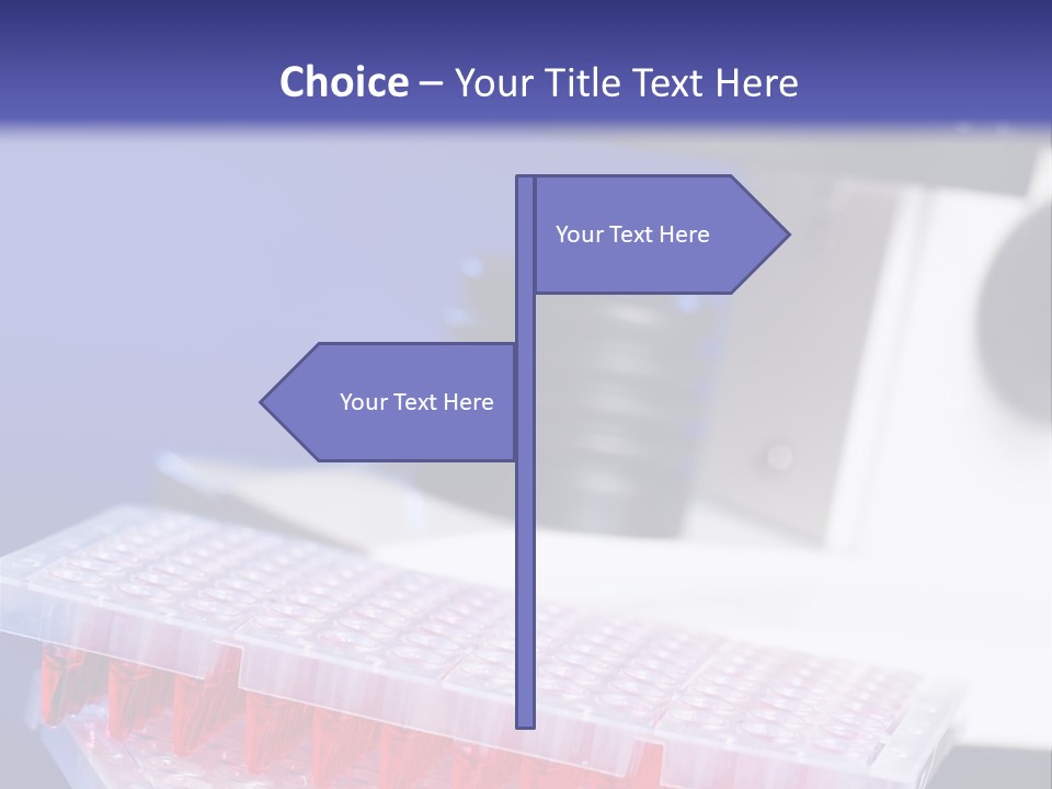 Multiwell Sample Container PowerPoint Template