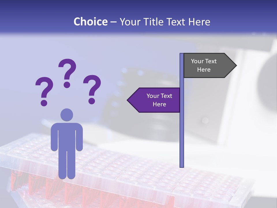 Multiwell Sample Container PowerPoint Template