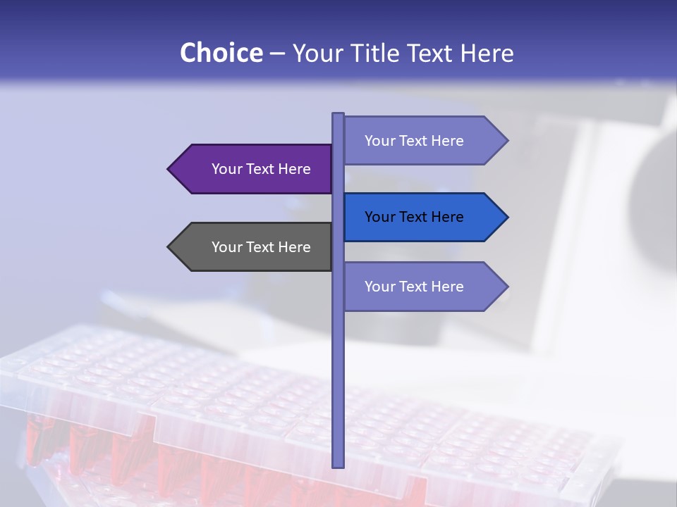 Multiwell Sample Container PowerPoint Template