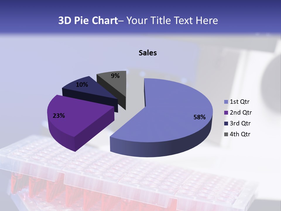 Multiwell Sample Container PowerPoint Template