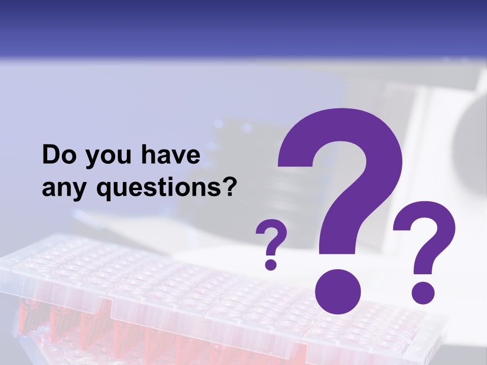 Multiwell Sample Container PowerPoint Template