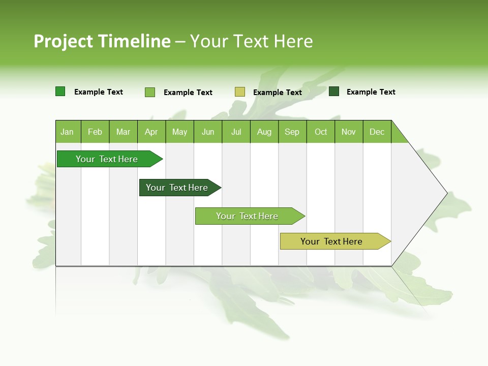 Eating Sativa White PowerPoint Template