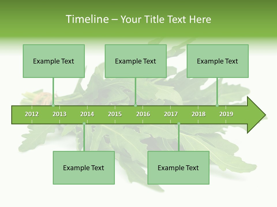 Eating Sativa White PowerPoint Template