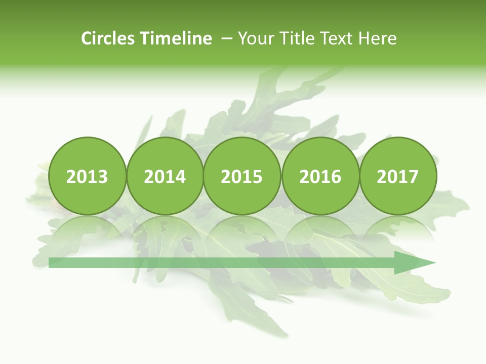 Eating Sativa White PowerPoint Template