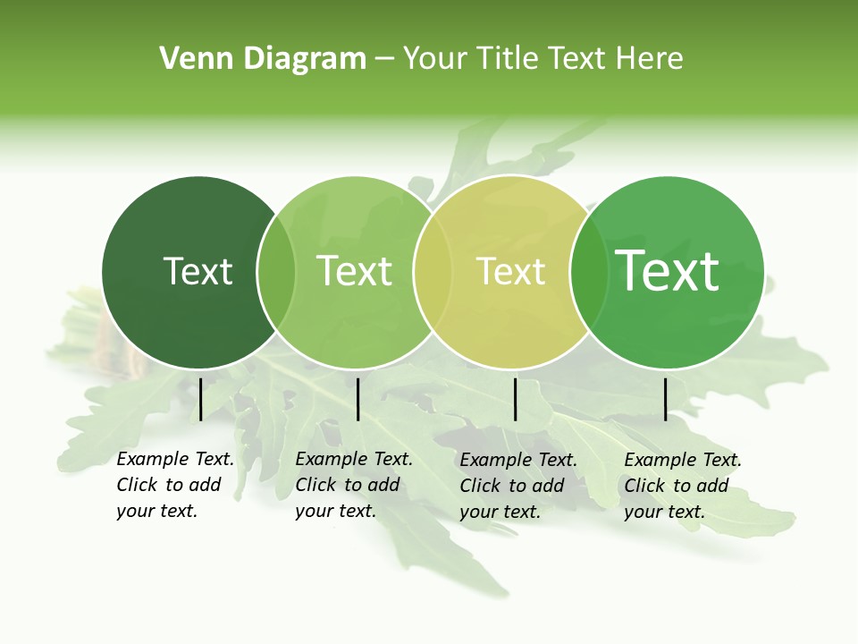 Eating Sativa White PowerPoint Template