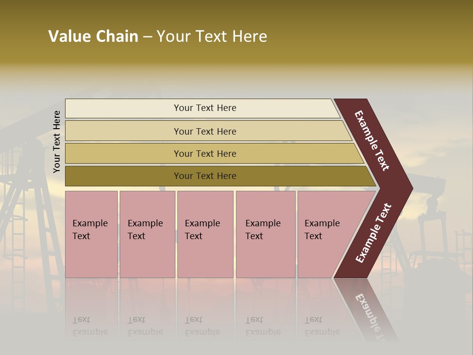 Exploration Outdoor Gas PowerPoint Template
