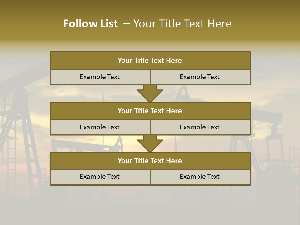 Exploration Outdoor Gas PowerPoint Template