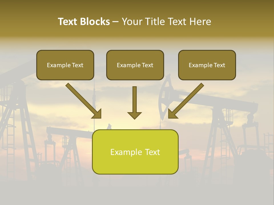 Exploration Outdoor Gas PowerPoint Template