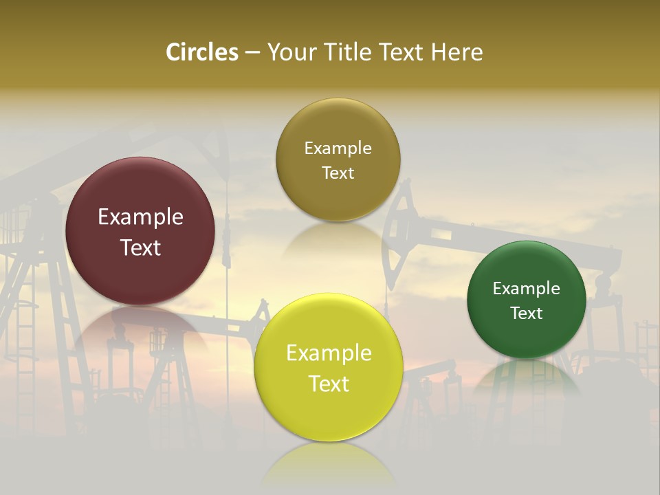 Exploration Outdoor Gas PowerPoint Template