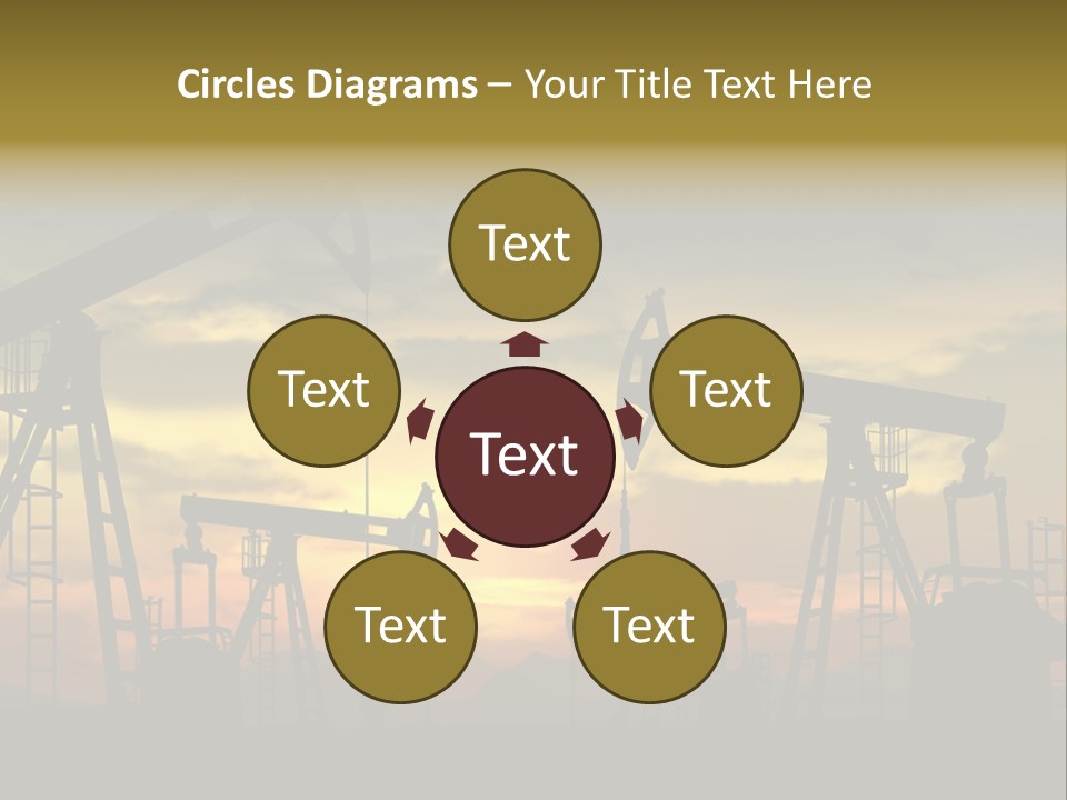 Exploration Outdoor Gas PowerPoint Template