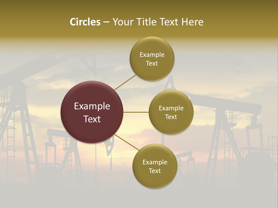 Exploration Outdoor Gas PowerPoint Template