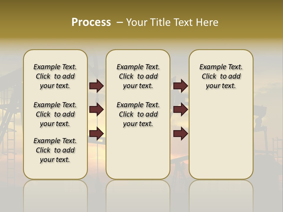 Exploration Outdoor Gas PowerPoint Template