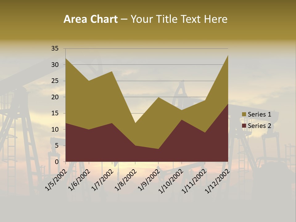 Exploration Outdoor Gas PowerPoint Template