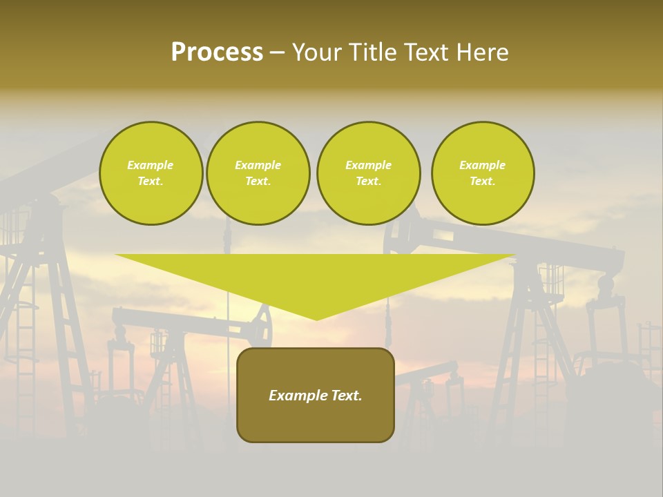 Exploration Outdoor Gas PowerPoint Template