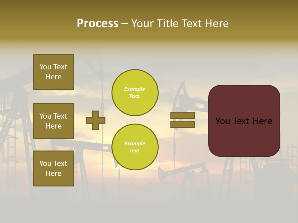 Exploration Outdoor Gas PowerPoint Template