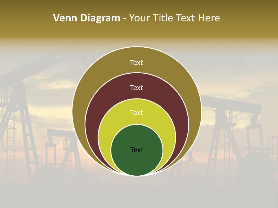 Exploration Outdoor Gas PowerPoint Template