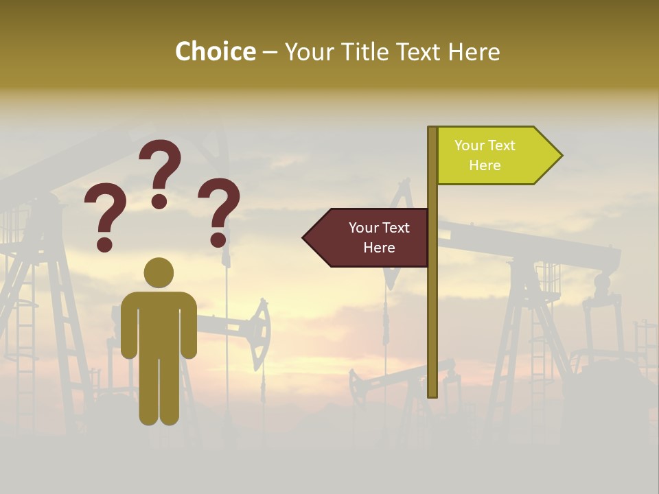 Exploration Outdoor Gas PowerPoint Template