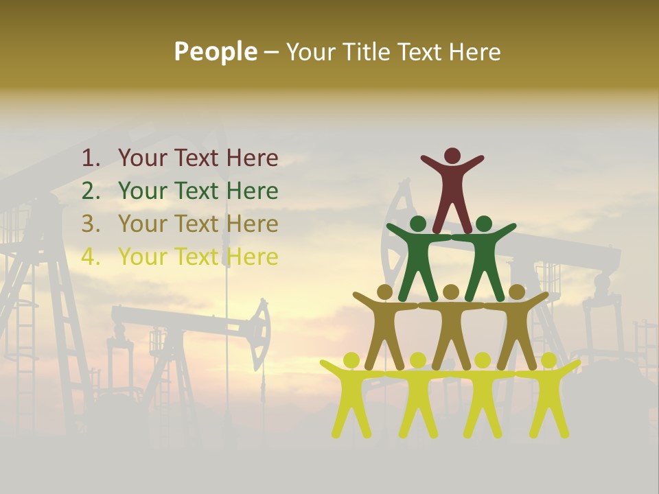 Exploration Outdoor Gas PowerPoint Template