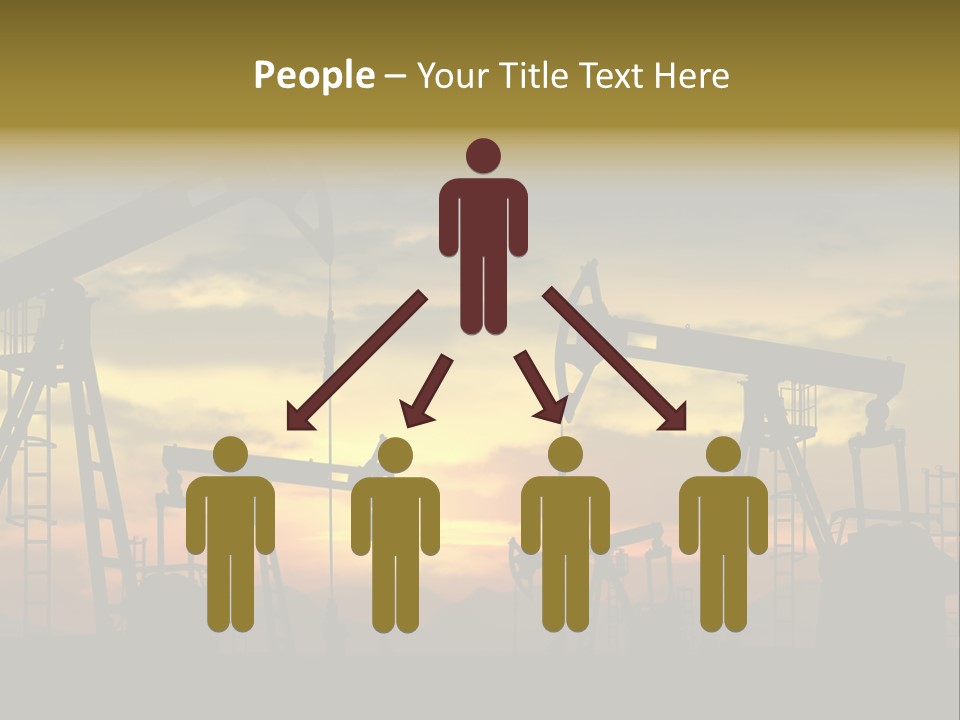 Exploration Outdoor Gas PowerPoint Template