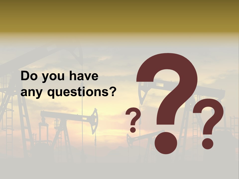 Exploration Outdoor Gas PowerPoint Template