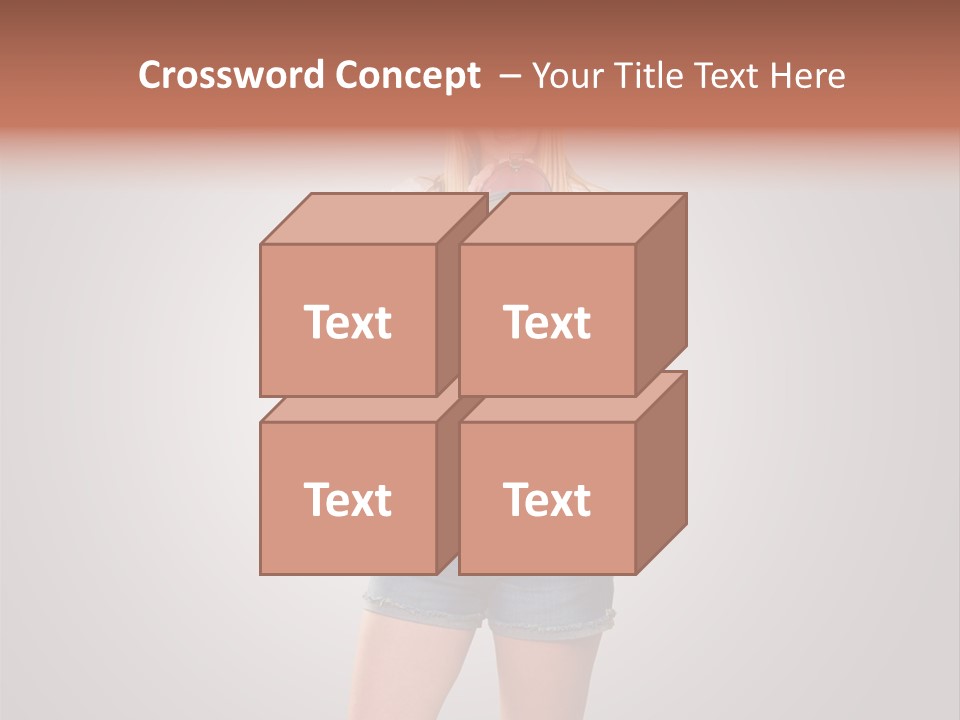 Bullhorn Casual Urgent PowerPoint Template
