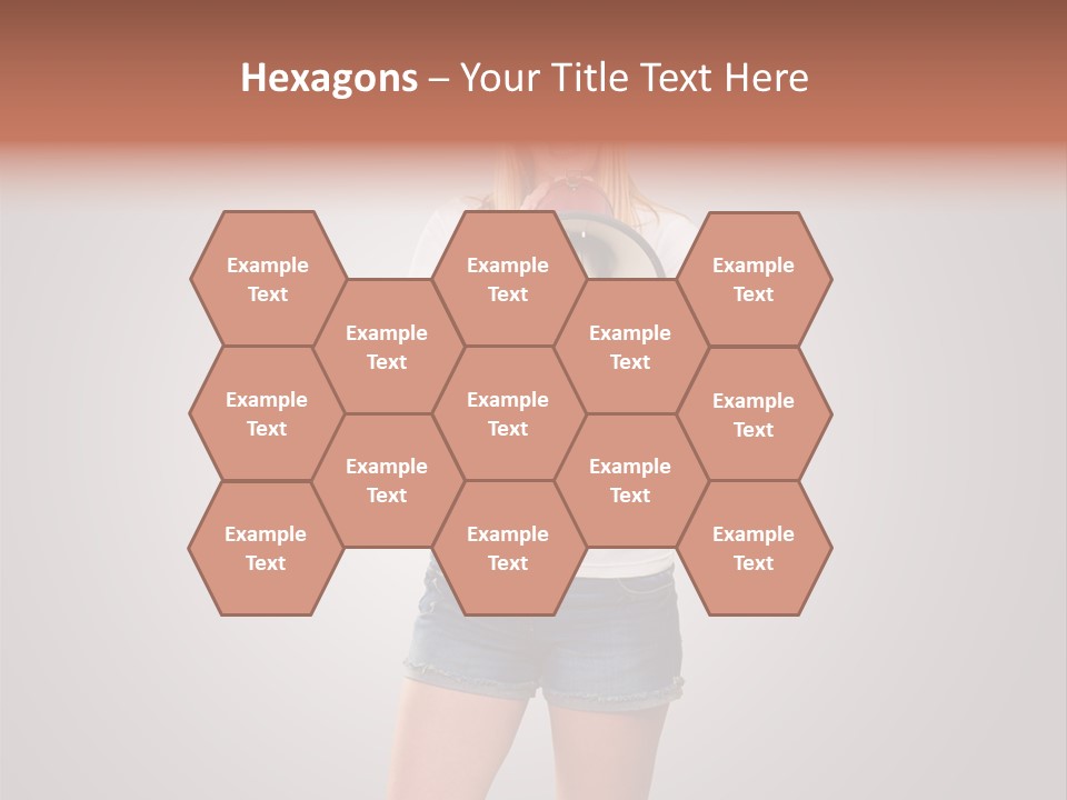 Bullhorn Casual Urgent PowerPoint Template