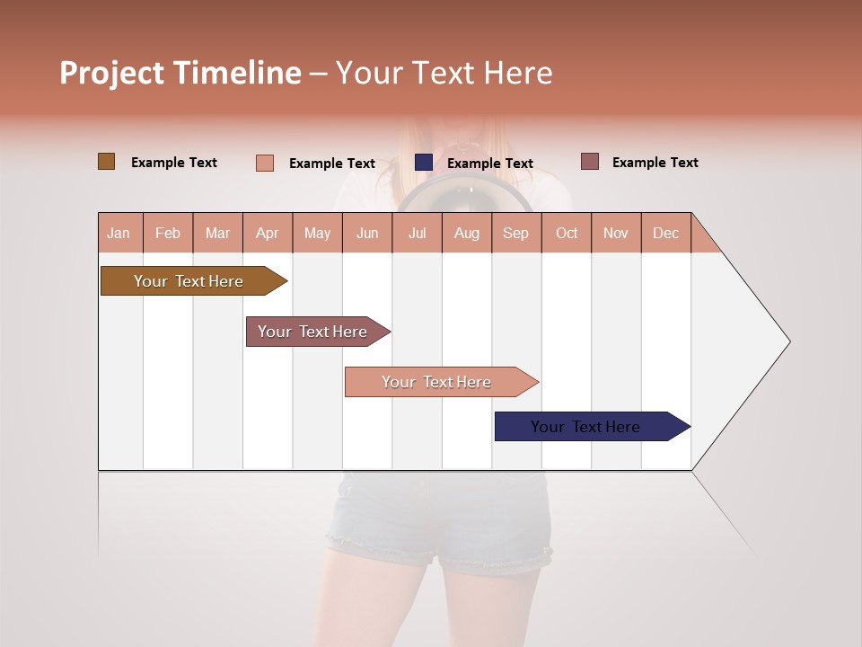 Bullhorn Casual Urgent PowerPoint Template
