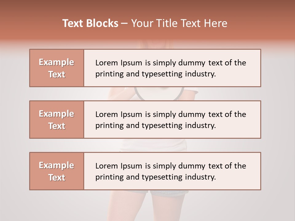 Bullhorn Casual Urgent PowerPoint Template