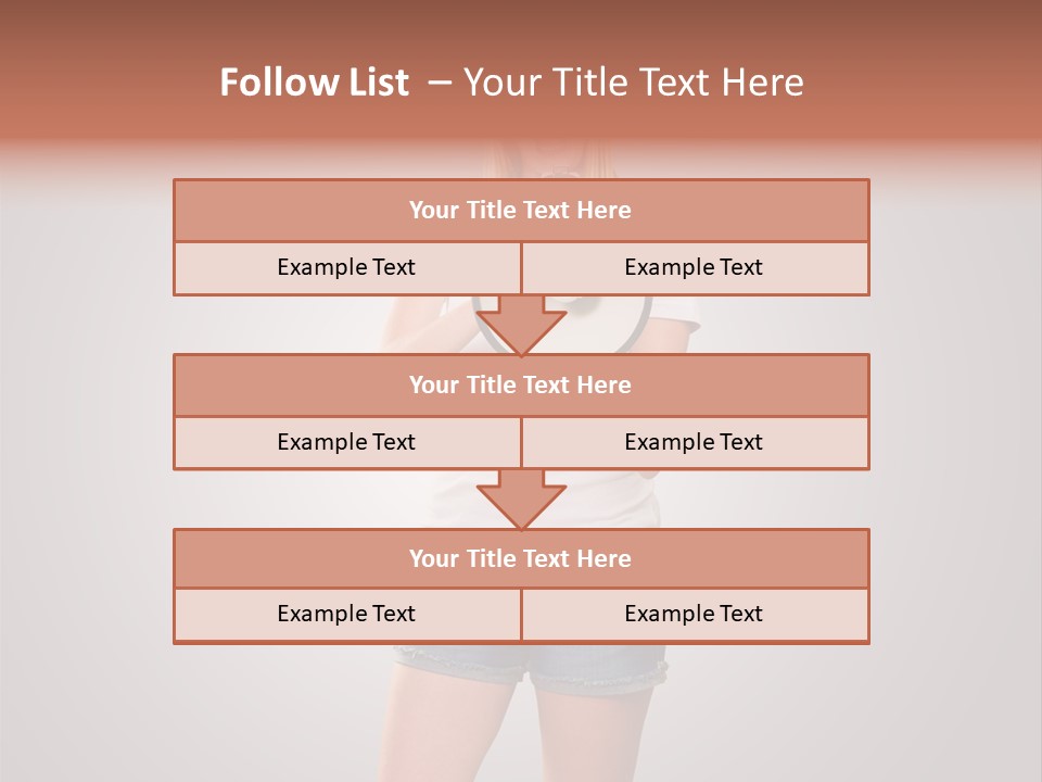 Bullhorn Casual Urgent PowerPoint Template
