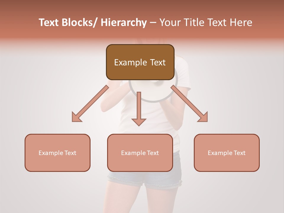 Bullhorn Casual Urgent PowerPoint Template