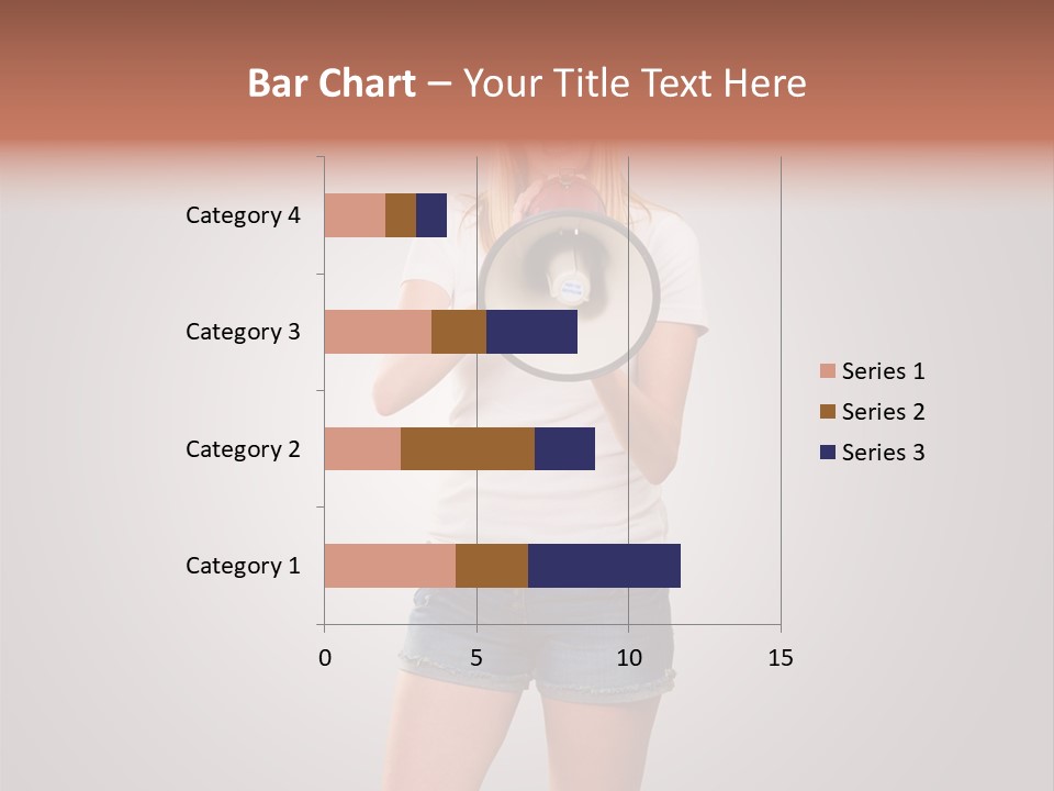 Bullhorn Casual Urgent PowerPoint Template