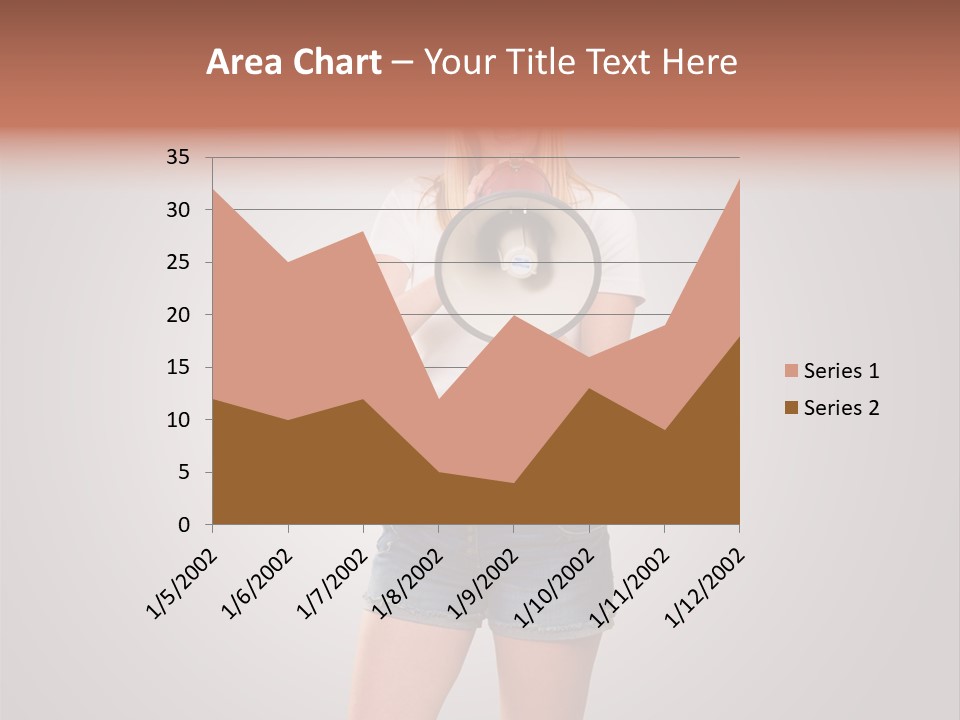 Bullhorn Casual Urgent PowerPoint Template