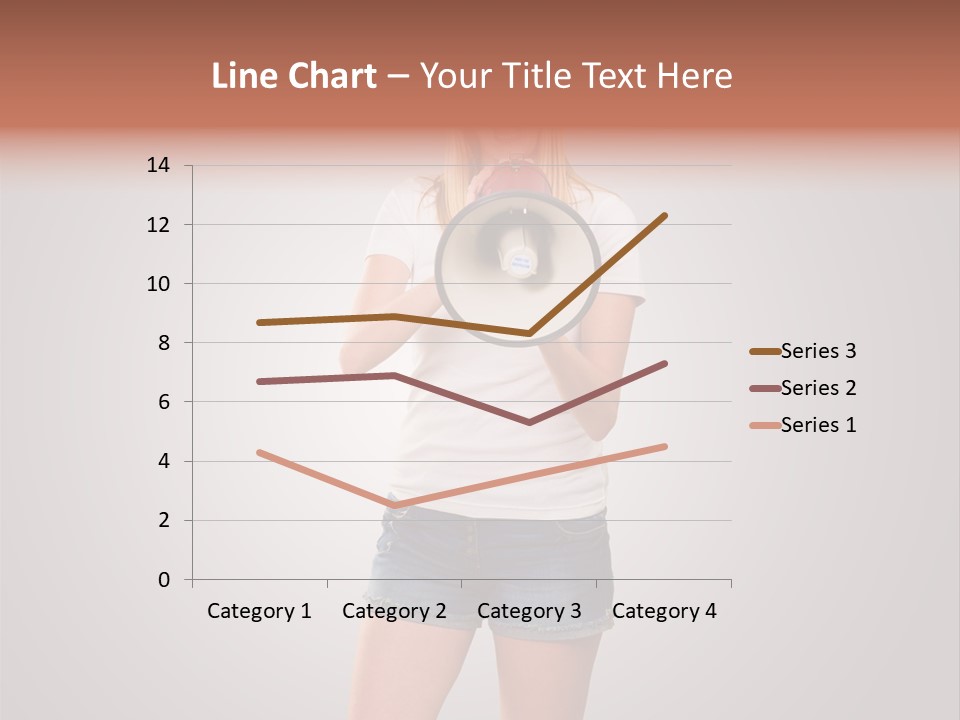 Bullhorn Casual Urgent PowerPoint Template