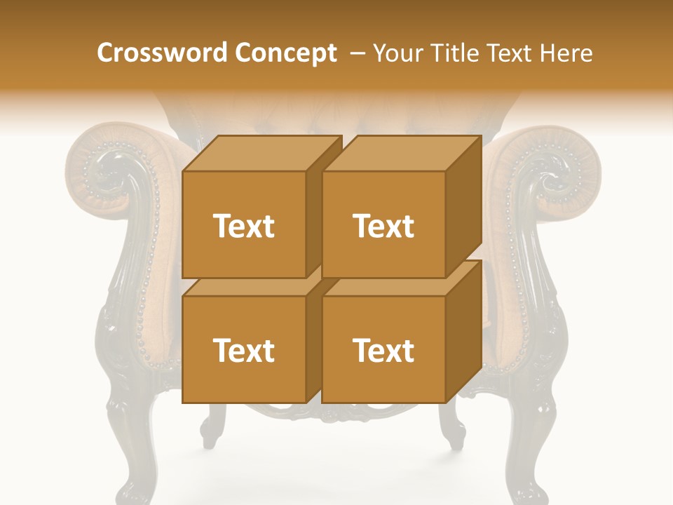 Sofa Copy Vintage PowerPoint Template