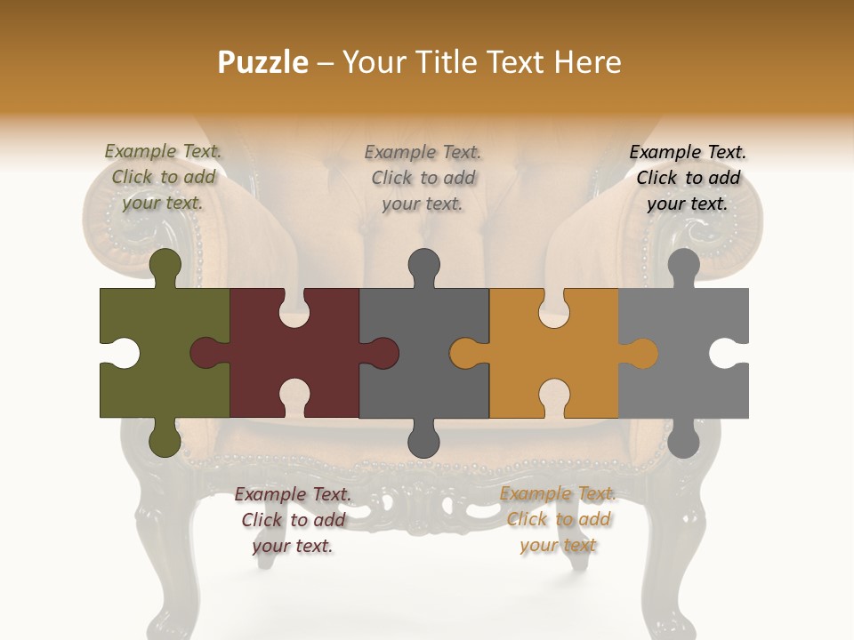 Sofa Copy Vintage PowerPoint Template