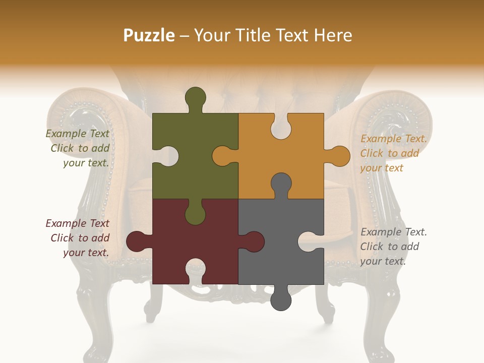 Sofa Copy Vintage PowerPoint Template