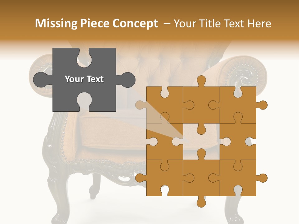 Sofa Copy Vintage PowerPoint Template