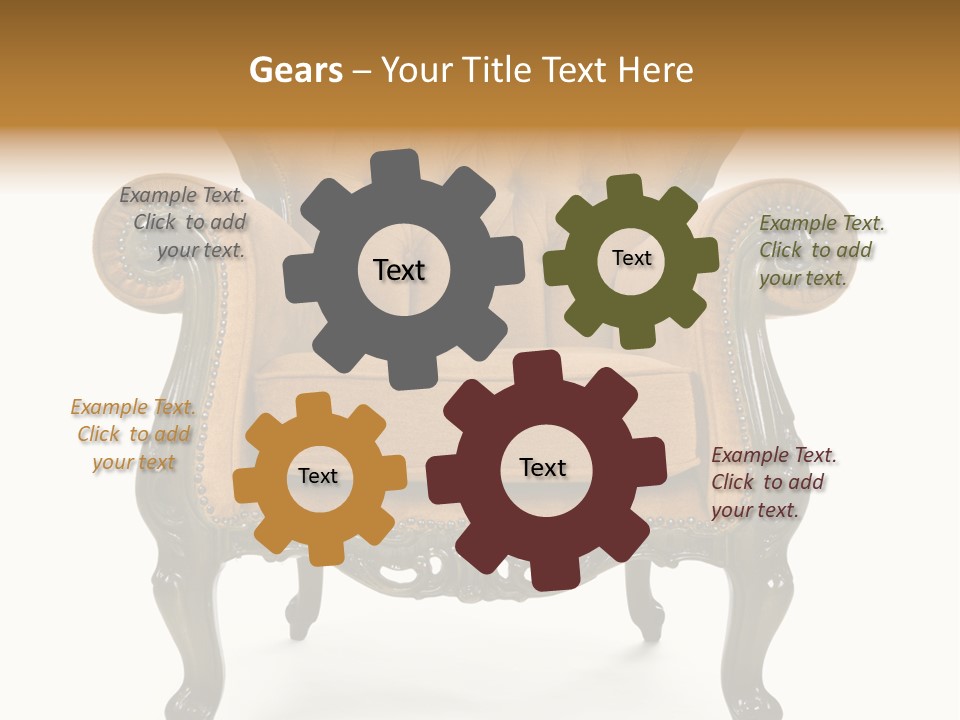 Sofa Copy Vintage PowerPoint Template