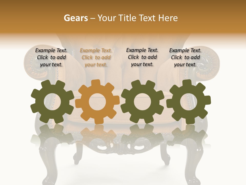 Sofa Copy Vintage PowerPoint Template