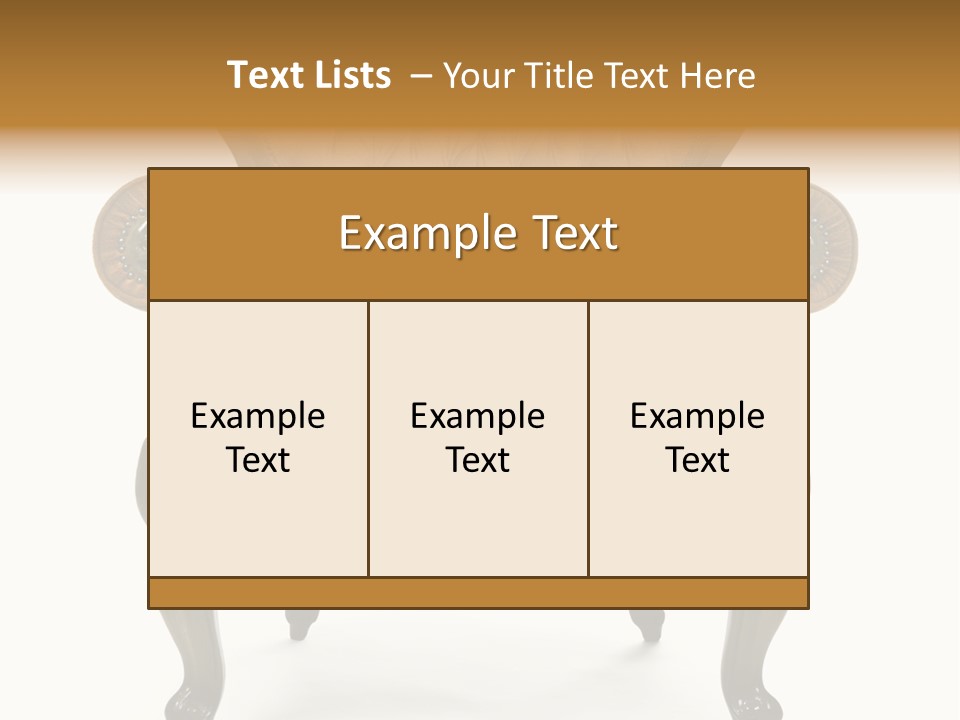 Sofa Copy Vintage PowerPoint Template